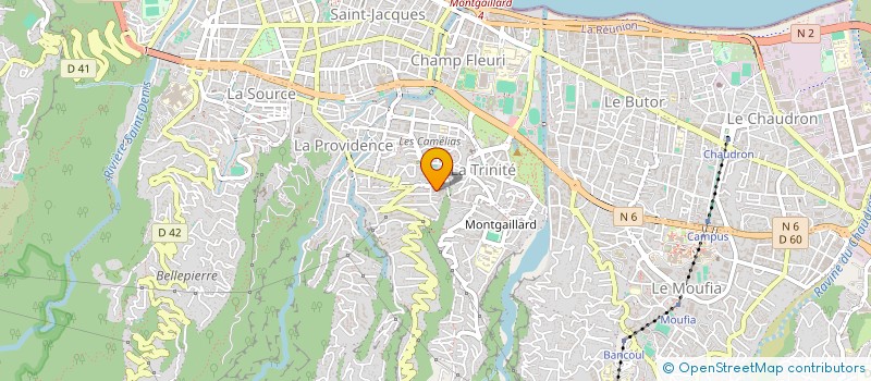 localisation de l'entreprise GAIART à SAINT-DENIS