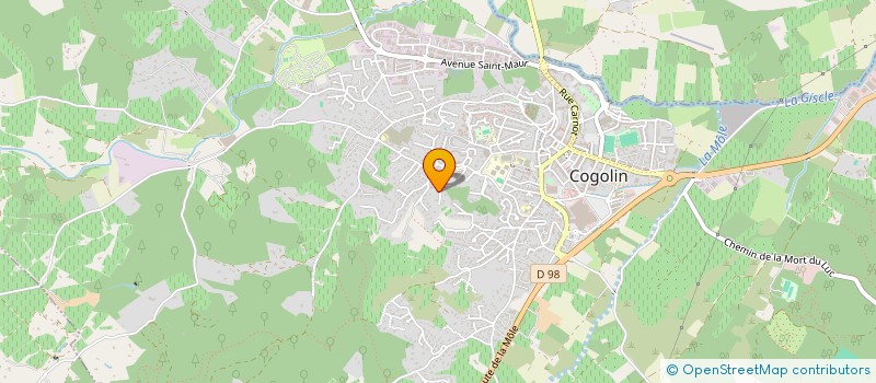 localisation de l'entreprise GAIERO TS à GRIMAUD