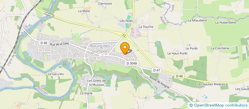 localisation de l'entreprise GAIKO  BOURG-DES-COMPTES