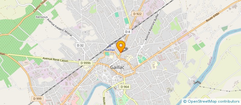 localisation de l'entreprise GAILL'OC à GAILLAC