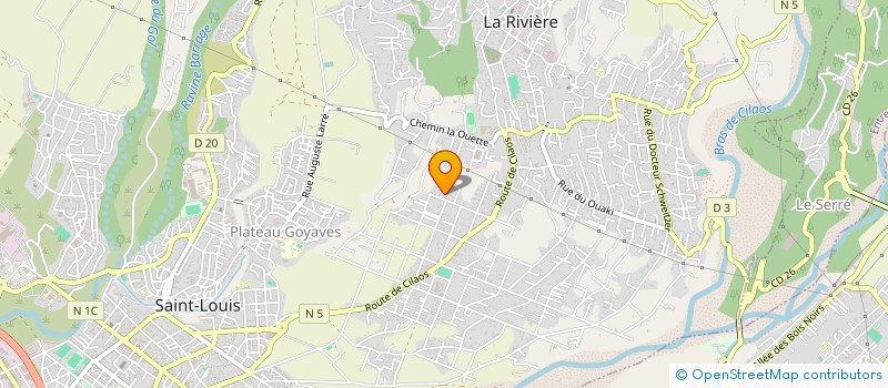 localisation de l'entreprise GAILLAC à SAINT-LOUIS
