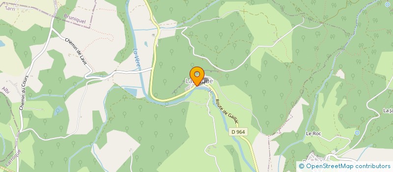 localisation de l'entreprise GAILLAC PADDLE KAYAK & CO  LARROQUE