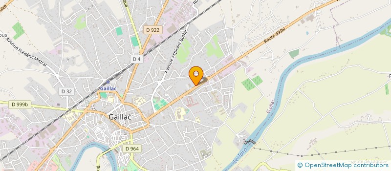 localisation de l'entreprise GAILLACECO à GAILLAC