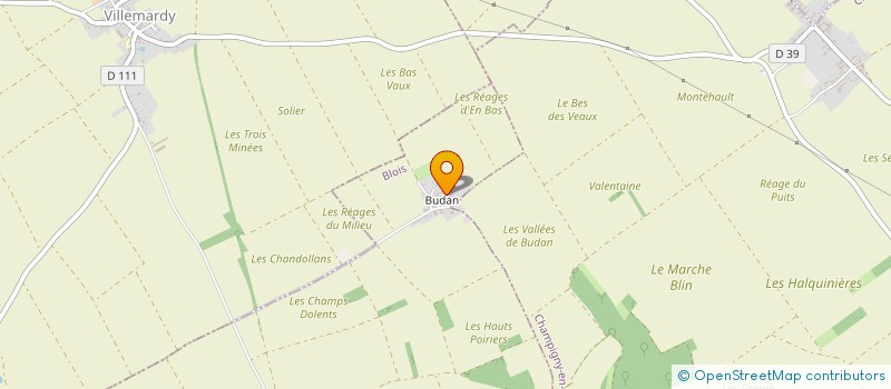 localisation de l'entreprise GAILLARD  VILLEFRANCUR