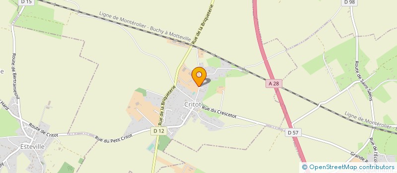 localisation de l'entreprise GAILLARD  CRITOT