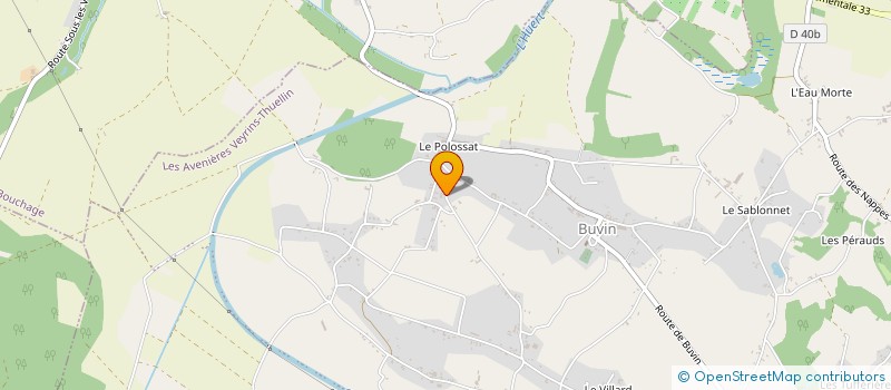 localisation de l'entreprise GAILLARD ELECTRICITE  LES AVENIERES VEYRINS-THUELLIN