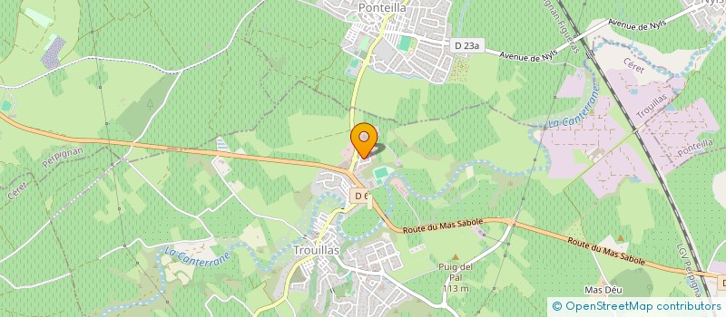 localisation de l'entreprise GAILLARD ESTATE  TROUILLAS