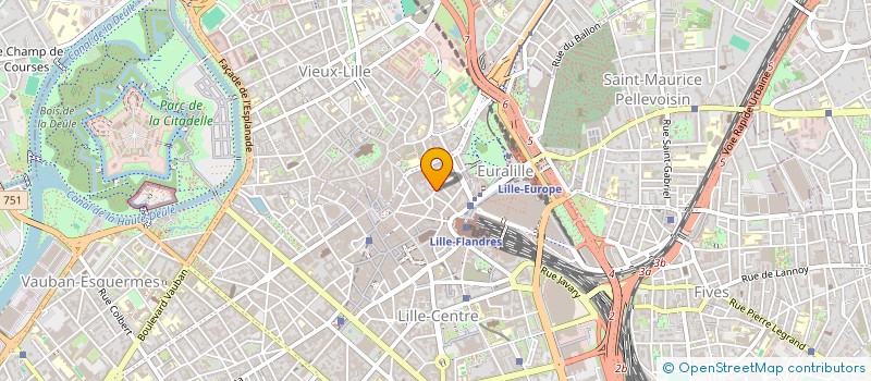 localisation de l'entreprise GAILLARD ET ASSOCIES à LILLE