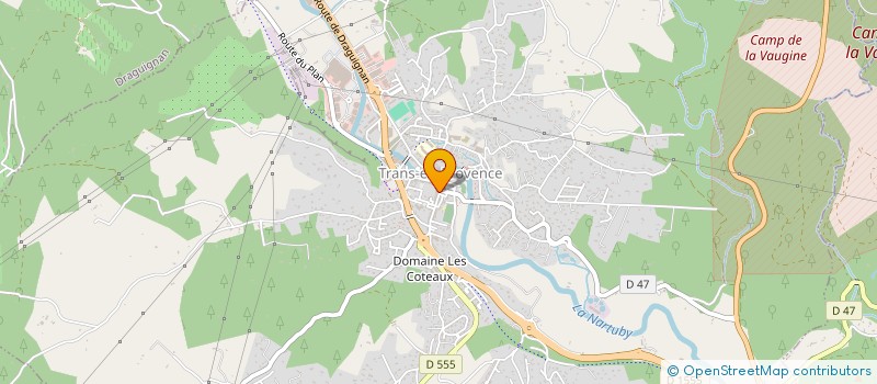 localisation de l'entreprise GAILLARD ET GAILLARD à TRANS-EN-PROVENCE