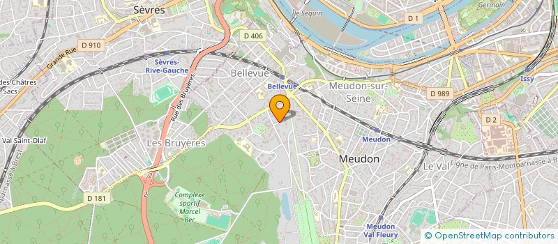 localisation de l'entreprise GAILLARD IMMO à SEVRES