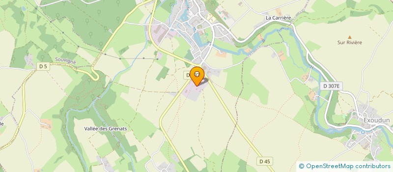 localisation de l'entreprise GAILLARD MATERIEL AGRICOLE  LA MOTHE-SAINT-HERAY