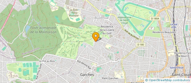 localisation de l'entreprise GAILLARD MEUNIER à GARCHES