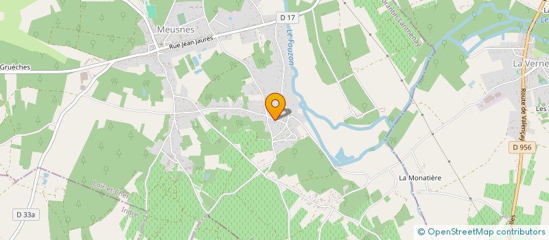 localisation de l'entreprise GAILLARD REBELO  MEUSNES