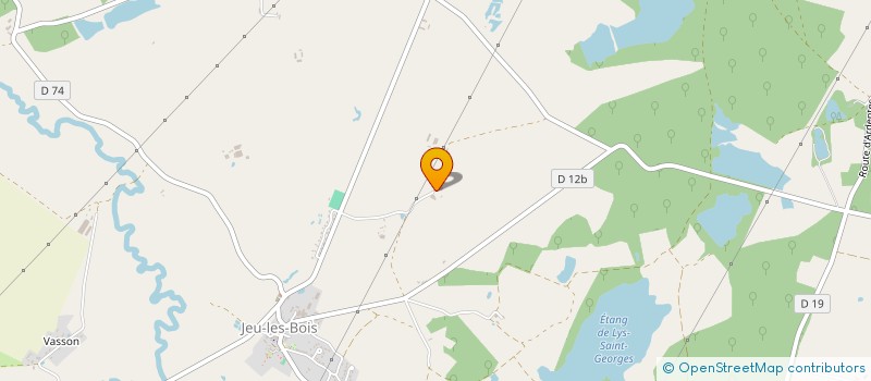 localisation de l'entreprise GAILLARD-SABOUREAU à JEU-LES-BOIS