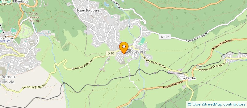 localisation de l'entreprise GAILLARD SERIN  BOLQUERE