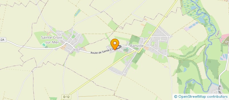 localisation de l'entreprise GAILLARD THIBAUD SAS  BANVILLE