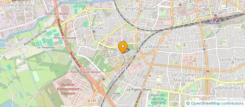 localisation de l'entreprise GAILLARDE  SAINT-JACQUES-DE-LA-LANDE