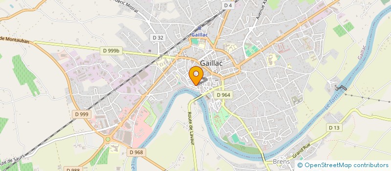 localisation de l'entreprise GAILLAX à GAILLAC