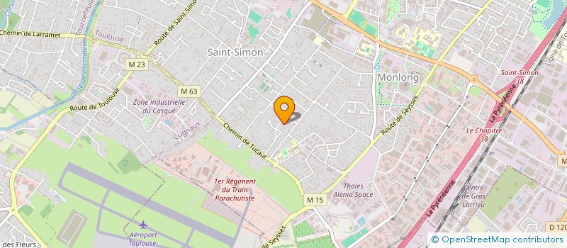 localisation de l'entreprise GAILLO à TOULOUSE