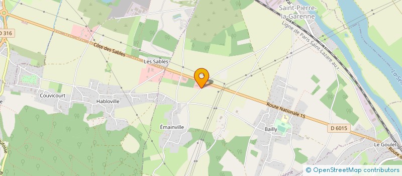 localisation de l'entreprise GAILLON POIDS LOURDS à SAINT-PIERRE-LA-GARENNE