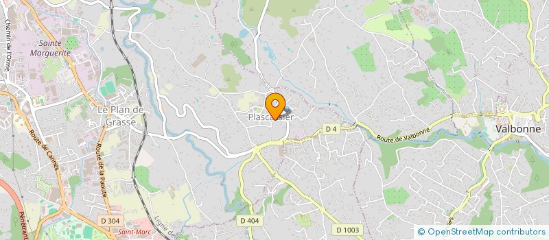 localisation de l'entreprise GAILLOT à GRASSE