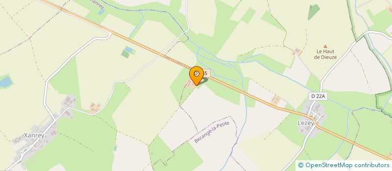 localisation de l'entreprise GAILLOT ET FILLES  LEZEY