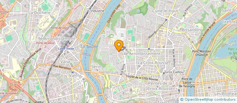 localisation de l'entreprise GAILLOT05  LYON