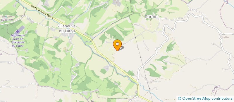 localisation de l'entreprise GAILLOU DU BAS à DURFORT