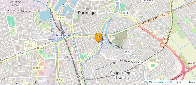 localisation de l'entreprise GAILLY-DEBUYSER à DUNKERQUE