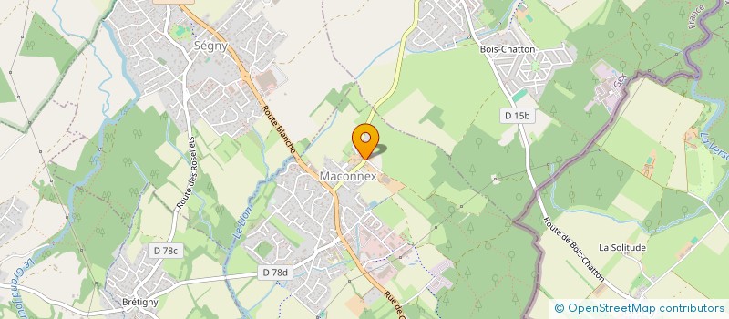 localisation de l'entreprise GAILLY-KRYK  ORNEX