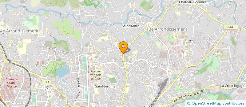 localisation de l'entreprise GAIN AIR 2000 à MARSEILLE