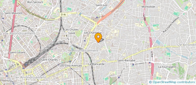 localisation de l'entreprise GAINAKO MAKA à MARSEILLE 4EME
