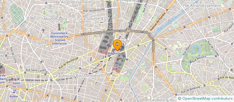 localisation de l'entreprise GAINBERG à PARIS