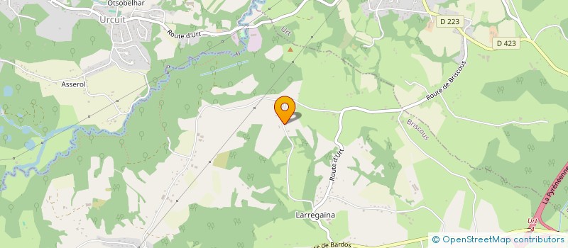 localisation de l'entreprise GAINEAN DEVELOPPEMENT à BRISCOUS