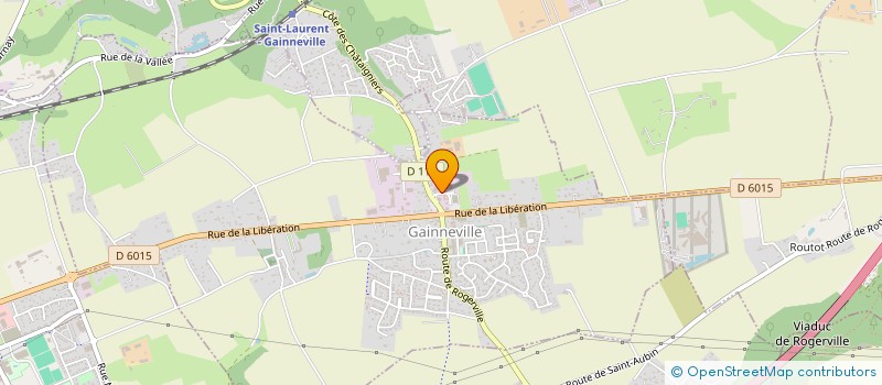 localisation de l'entreprise GAINNEVILLE AUTO  GAINNEVILLE