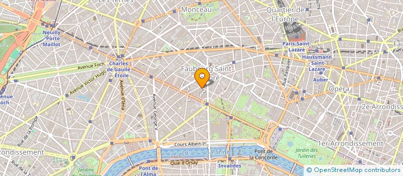 localisation de l'entreprise GAINSBURY AND WHITING PRODUCTIONS FRANCE  PARIS