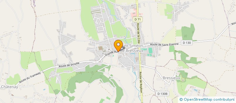 localisation de l'entreprise GAIPAR  SAINT-SIMEON-DE-BRESSIEUX