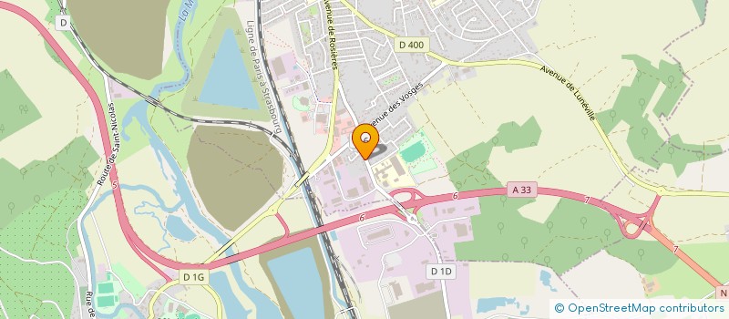 localisation de l'entreprise GAIRE IMMO  DOMBASLE-SUR-MEURTHE