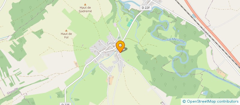 localisation de l'entreprise GAIROI  GLONVILLE
