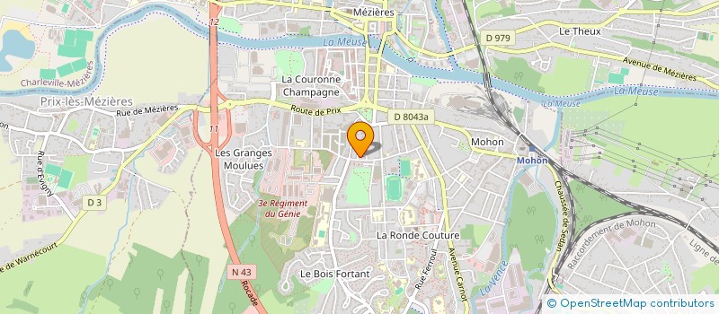 localisation de l'entreprise GAIS RIRES DE L'ENFANCE à CHARLEVILLE-MEZIERES