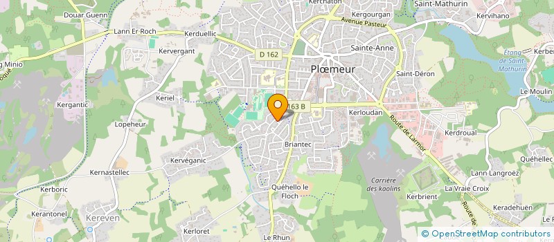 localisation de l'entreprise GAISYA à PLOEMEUR