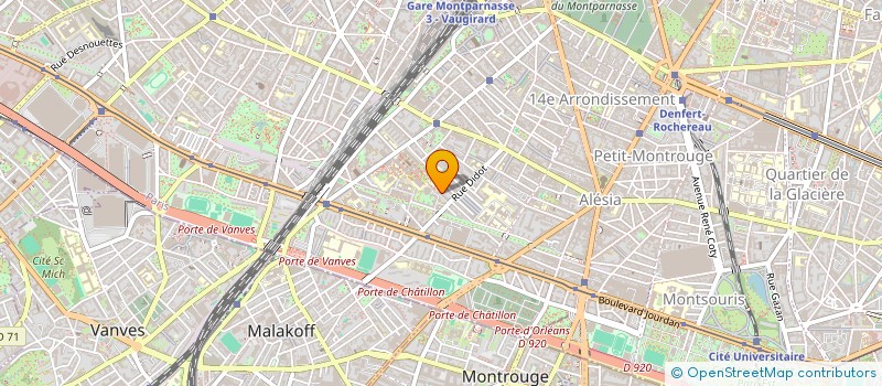 localisation de l'entreprise GAITE PRODUCTION  PARIS