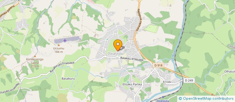 localisation de l'entreprise GAITISTANEKO ORKESTRA  ITXASSOU