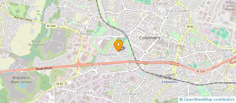 localisation de l'entreprise GAIUS LINNEA à COLOMIERS