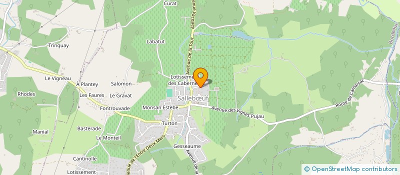 localisation de l'entreprise GAIXOA FINANCE  SALLEBUF