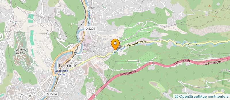localisation de l'entreprise GAIZOU à LA TRINITE