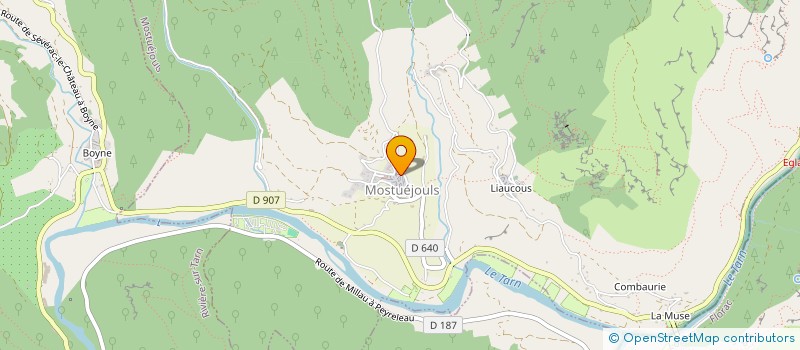 localisation de l'entreprise GAJA  MOSTUEJOULS