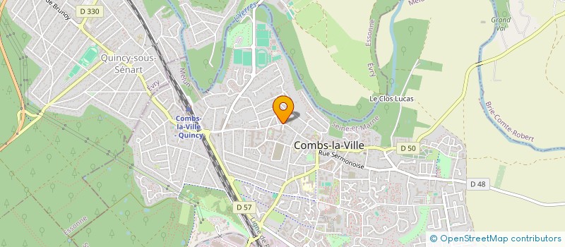 localisation de l'entreprise GAJAGARNI SHOP  COMBS LA VILLE