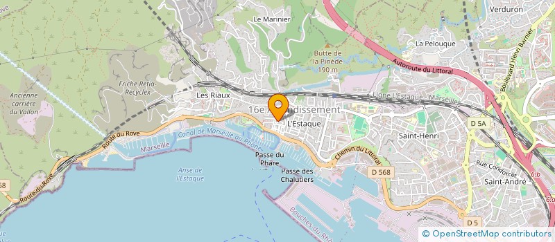 localisation de l'entreprise GAJAK à MARSEILLE 16