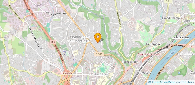 localisation de l'entreprise GAJAMBERT  CHAMPAGNE-AU-MONT-D'OR